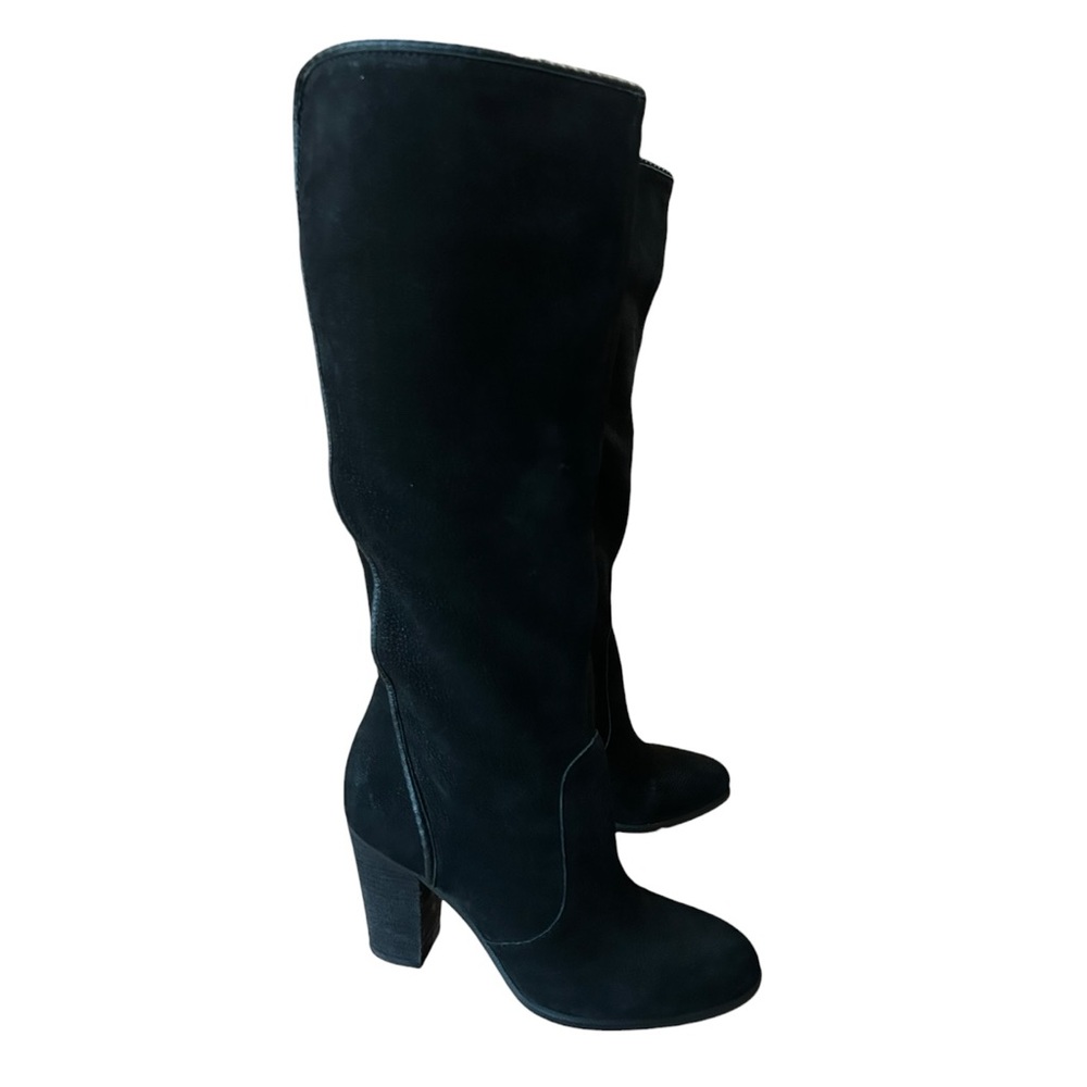 Vince Camuto Framina Knee-High Leather Boots — Size 9